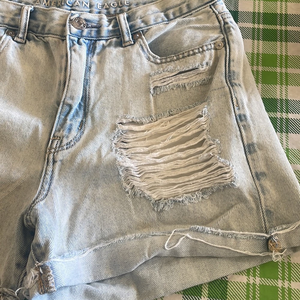 American Eagle blue jean shorts - Picture 4 of 7
